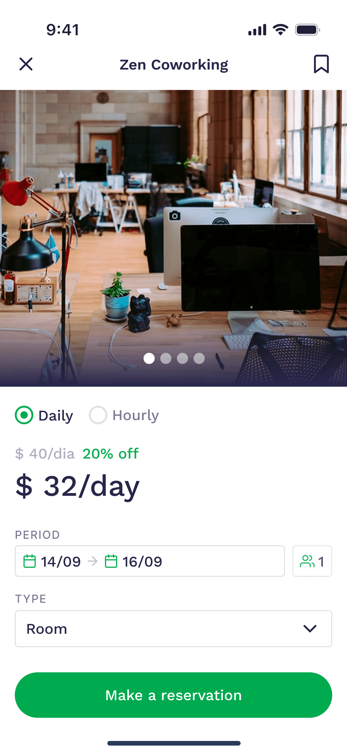 Outoo App project screen 1