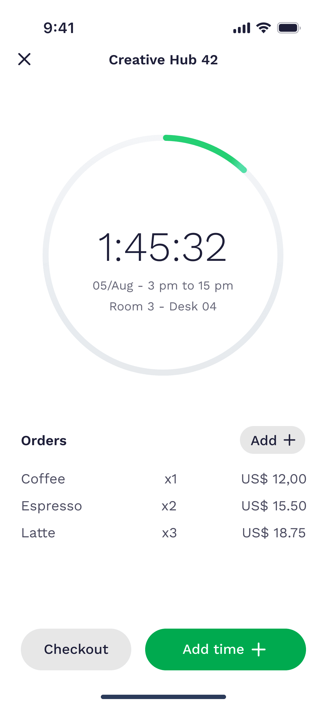Outoo App project screen 4